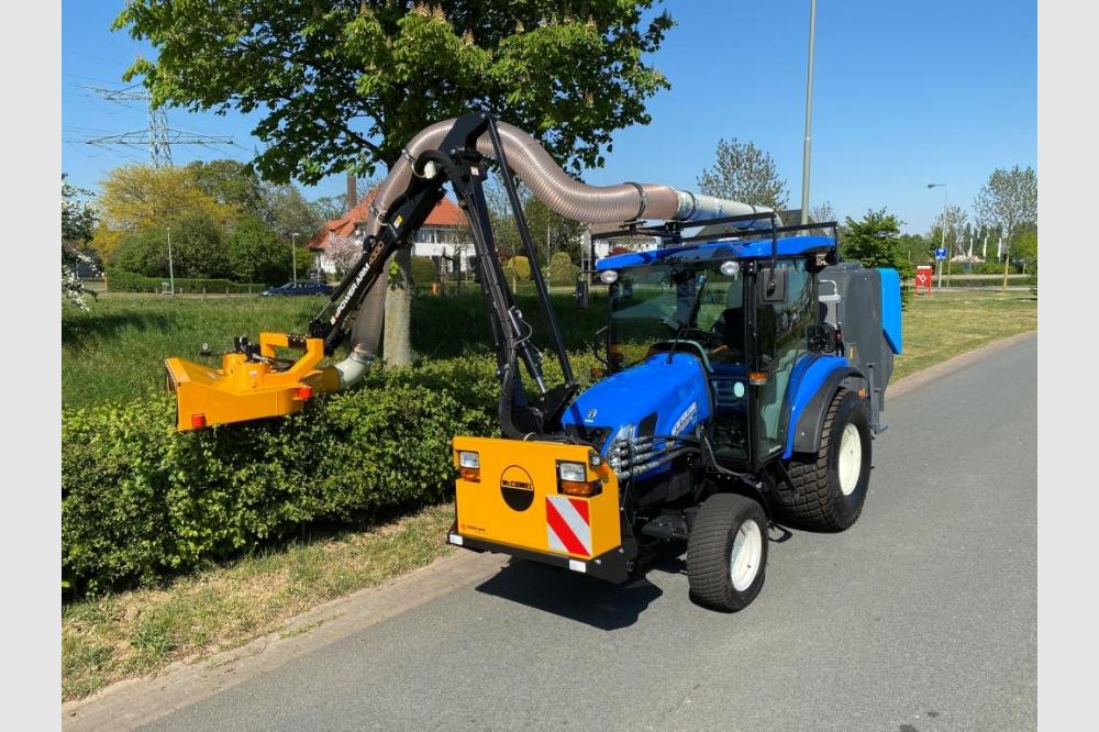 HeckenProfi &ndash; schneiden, zerkleinern und absaugen in einem Arbeitsgang